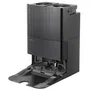 Roborock Aspirateur Robot Laveur QRevo Plus Noir avec Station de Vidange et de Lavage, Serpillière Extensible, Aspiration 7000 Pa
