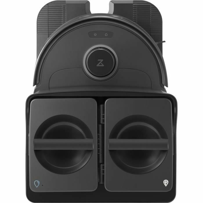 Roborock Aspirateur Robot Laveur QRevo Plus Noir avec Station de Vidange et de Lavage, Serpillière Extensible, Aspiration 7000 Pa