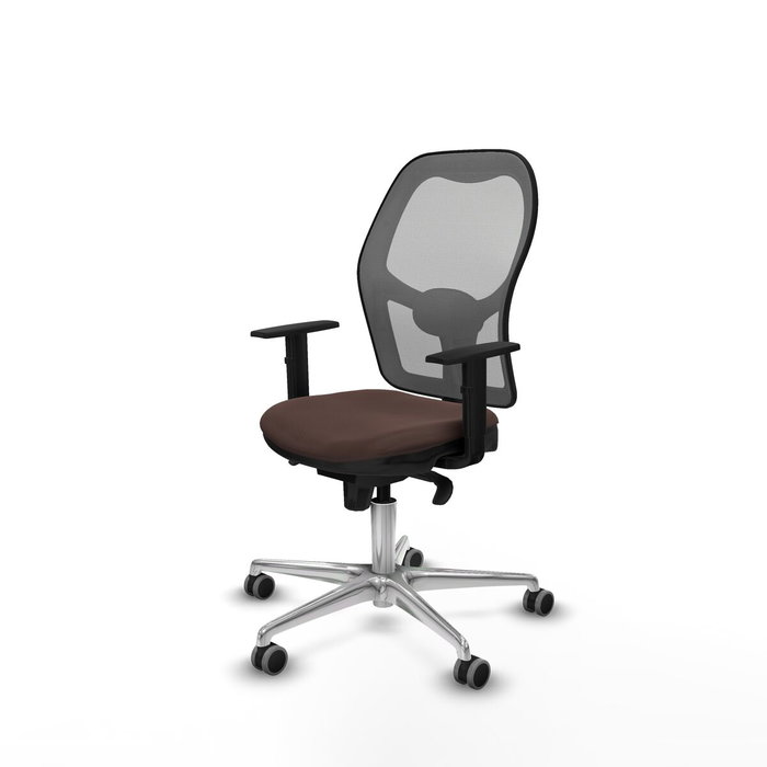 Piqueras y Crespo Chaise de Bureau 1D086G0 Gris Brun foncé Piqueras y Crespo Chaise de Bureau 1D086G0 Gris Brun foncé
