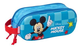 Safta Portatodo Double 3D Boîte de Rangement Mickey Mouse 21 x 8 x 6 cm pour Enfants à Partir de 3 Ans