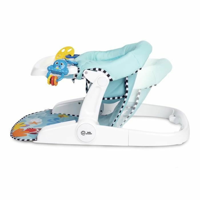 Baby Einstein Siège d'apprentissage et d'activités Sea of Support 2 en 1 - Bleu et blanc Baby Einstein Siège d'apprentissage et d'activités Sea of Support 2 en 1 - Bleu et blanc