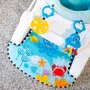 Baby Einstein Siège d'apprentissage et d'activités bébé Sea of Support 2 en 1 pour 4 mois et plus, 2 hauteurs, jouets amovibles, sans BPA