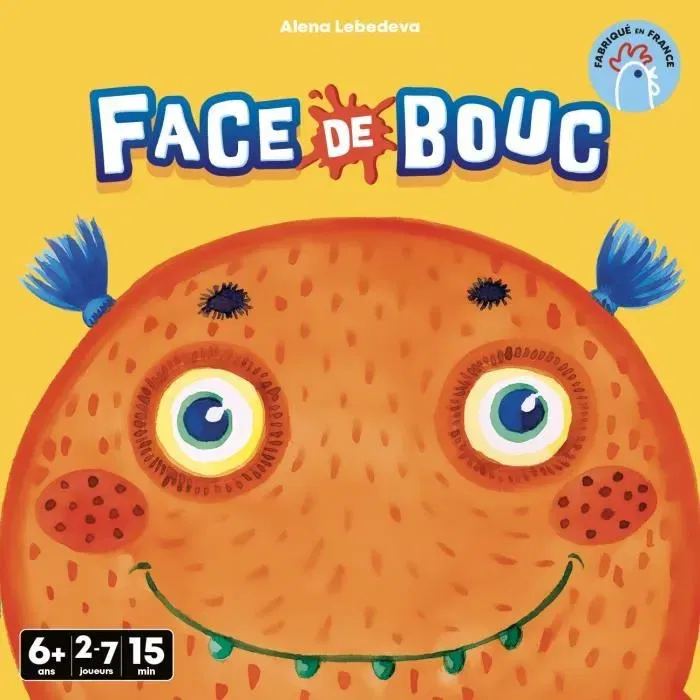 Asmodee - Face de bouc - Jeu de mémoire et d'imagination pour famille et enfants dès 6 ans - Jeu de cartes en français