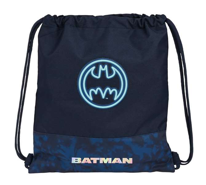 Safta Sac plat Batman Legendary 35 cm x 40 cm x 1 cm pour enfants et adultes Safta Sac plat Batman Legendary 35 cm x 40 cm x 1 cm pour enfants et adultes