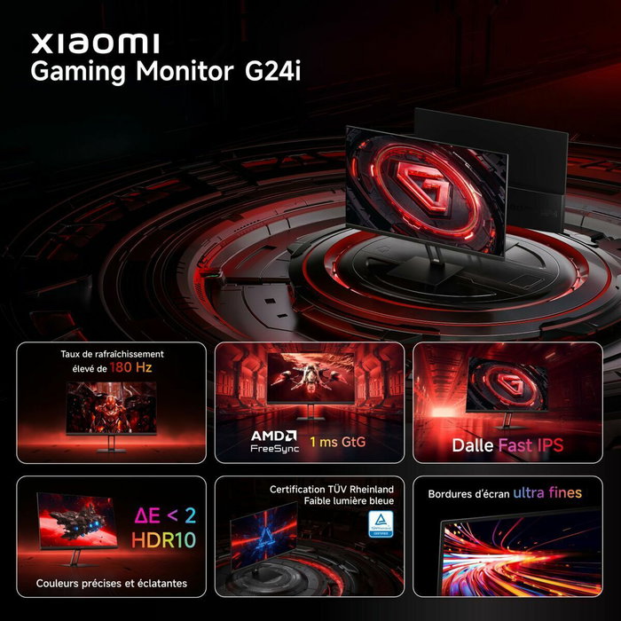 Xiaomi G24i 23,8 pouces Full HD IPS 180 Hz 1 ms