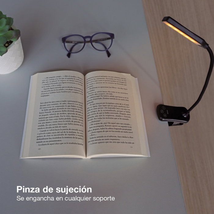 GSC Evolution Lampe LED de lecture ajustable avec pince GSC Evolution Lampe LED de lecture ajustable avec pince