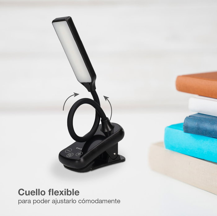GSC Evolution Lampe LED de lecture ajustable avec pince GSC Evolution Lampe LED de lecture ajustable avec pince