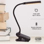 GSC Evolution Lampe LED de lecture ajustable avec pince