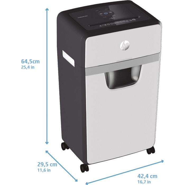 HP OneShred 24CC Destructrice de documents coupe croisée 24 feuilles