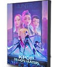 Pyramid International Poster KPop Demon Hunters avec éclairage LED Pyramid International Poster KPop Demon Hunters avec éclairage LED