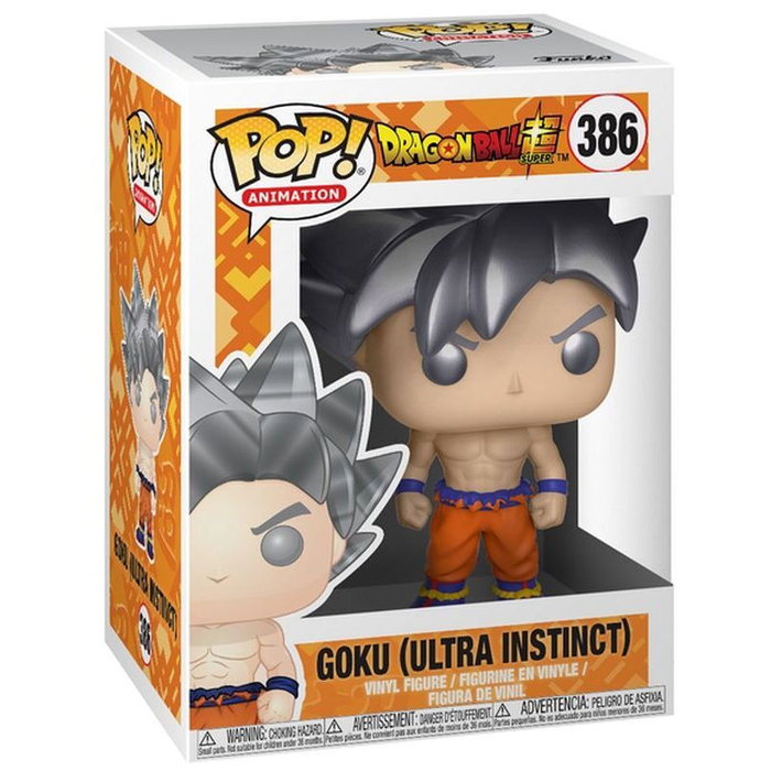 Funko POP - Figure Goku Dragon Ball Z - Forme Ultra Instinct - Figurine Vinyle de 9 cm avec Boîte Cadeau Funko POP - Figure Goku Dragon Ball Z - Forme Ultra Instinct - Figurine Vinyle de 9 cm avec Boîte Cadeau