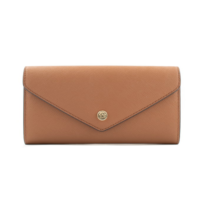 Michael Kors Portefeuille Jet Set Travel 35F3GTVE7L-LUGGAGE Marron Michael Kors Portefeuille Jet Set Travel 35F3GTVE7L-LUGGAGE Marron