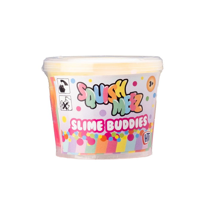 HTI - Boîtes de Slime avec Animaux à Collectionner - Expérience 12 Pièces - Slime de Couleurs Variées - Recommandé +3 ans