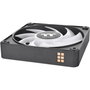 Thermaltake CT140 EX ARGB Pack de 3 ventilateurs de 140 mm Noir