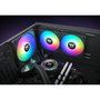 Thermaltake CT140 EX ARGB Pack de 3 ventilateurs de 140 mm Noir