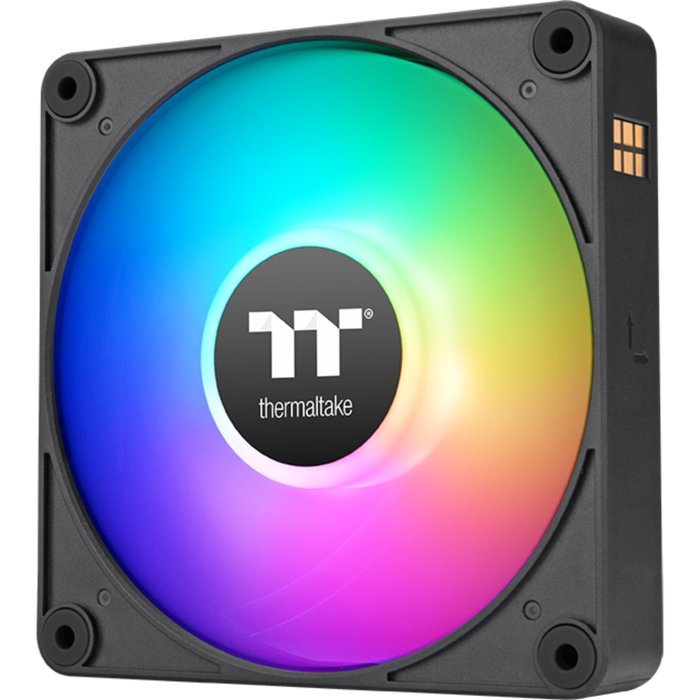 Thermaltake CT140 EX ARGB Pack de 3 ventilateurs de 140 mm Noir Thermaltake CT140 EX ARGB Pack de 3 ventilateurs de 140 mm Noir