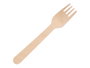 KINVARA Set de 24 fourchettes en bois marron