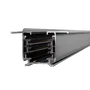 HO Rail Trifasique Encastrable pour Spots LED Noir 1M [HO-LM3220-EM] - Projecteurs Déplaçables