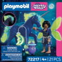 PLAYMOBIL Licorne Luz de Luna avec Elfe et Joyling 72217
