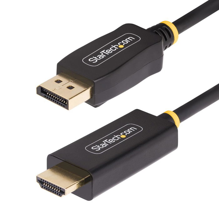 Startechcom Câble Adaptateur DisplayPort vers HDMI 4K 60Hz HDR 1m pour PC Portable Startechcom Câble Adaptateur DisplayPort vers HDMI 4K 60Hz HDR 1m pour PC Portable