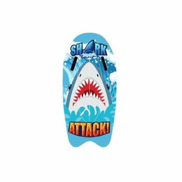 Poessa Planche de Surf Gonflable Shark Attack avec Poignées