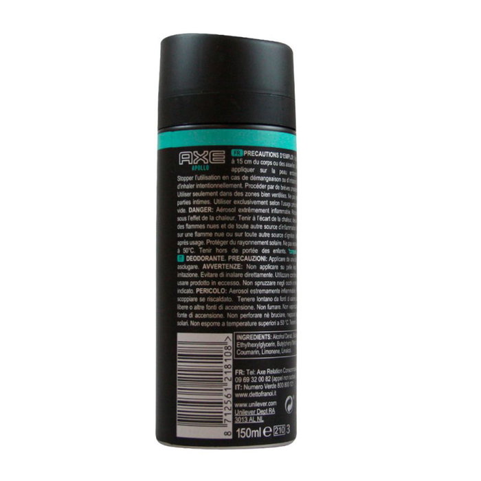 Spray déodorant Axe Spray déodorant Axe