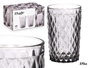 Vivalto Verre Diamante Gris 370 ml 8x12.8x8 cm (Set de 24)