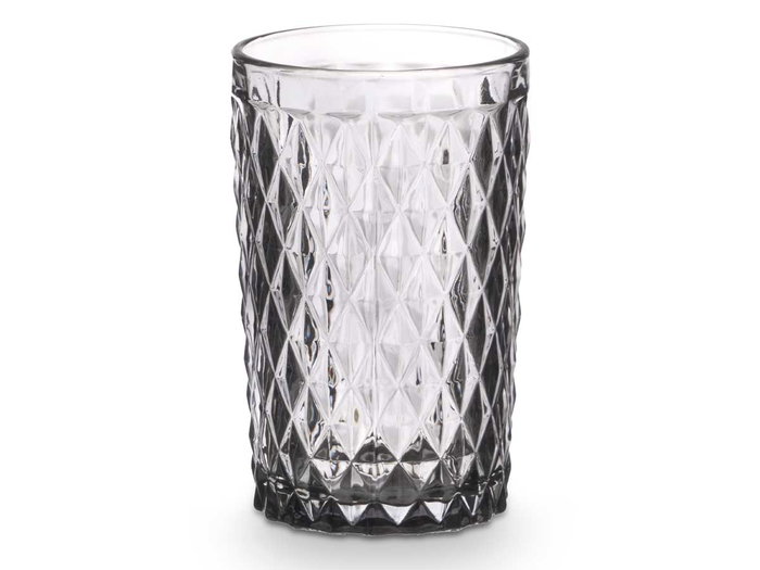 Vivalto Verre Diamante Gris 370 ml 8x12.8x8 cm (Set de 24)