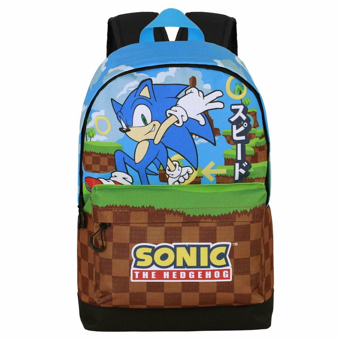 Cartable Sonic Greenhill Multicouleur 31 x 18 x 44 cm