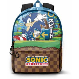 Cartable Sonic Greenhill Multicouleur 31 x 18 x 44 cm