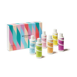 Bouclème Kit Discovery – Pack découverte complet soin cheveux bouclés 7 produits 100ml – Nettoyant, après-shampoing, crème, gel fixant – Hydratation et définition