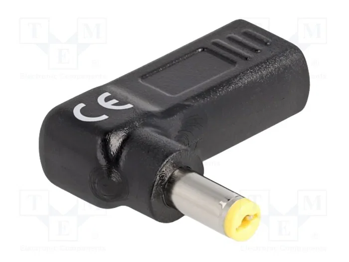 DELOCK Adaptateur USB C vers DC 5,5/1,7 mm Noir Angulaire 3A DELOCK Adaptateur USB C vers DC 5,5/1,7 mm Noir Angulaire 3A