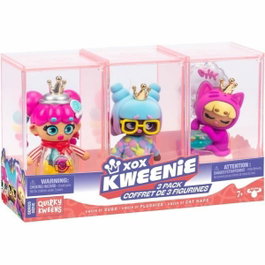 XOX KWEENIE Pack de 3 poupées série Quirky 13 cm
