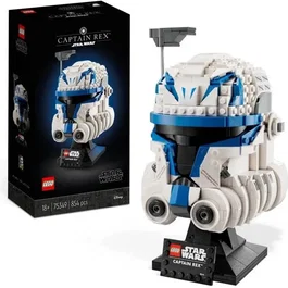 Lego Star Wars Casque du Capitaine Rex - Maquette à Construire pour Adultes 75349