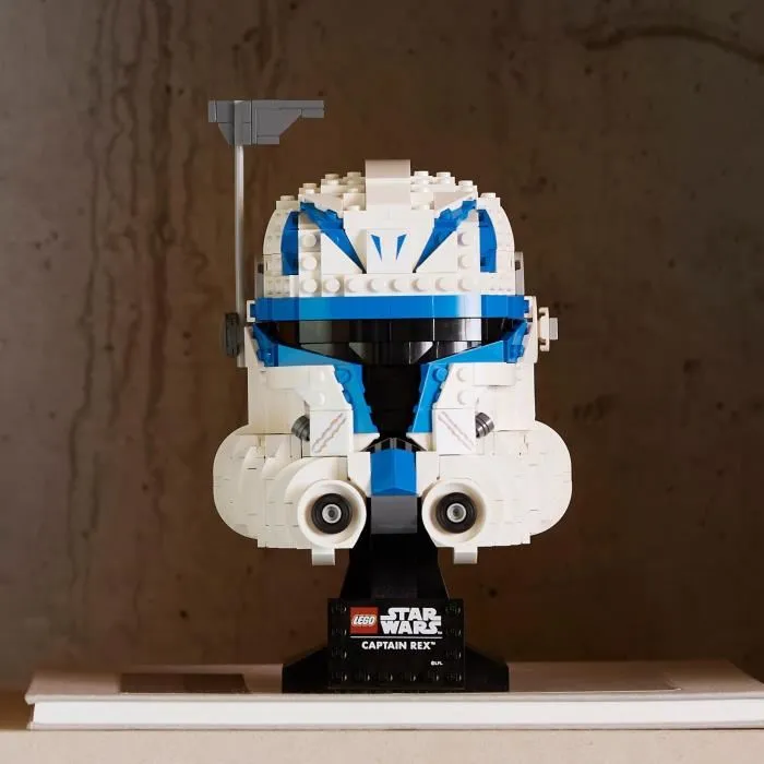 Lego Star Wars Casque du Capitaine Rex - Maquette à Construire pour Adultes 75349
