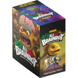 Panini - Boîte de 24 pochettes Skifidol Italian Brainrot TCG Série 2 BETA - 168 cartes - Collection Cosmic Hallucination - Cartes à collectionner pour enfants et adultes