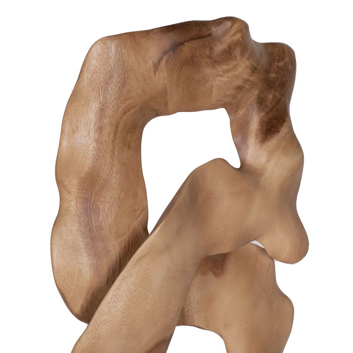 Home ESPRIT Figurine Décorative Noir Naturel 44 x 26 x 93 cm