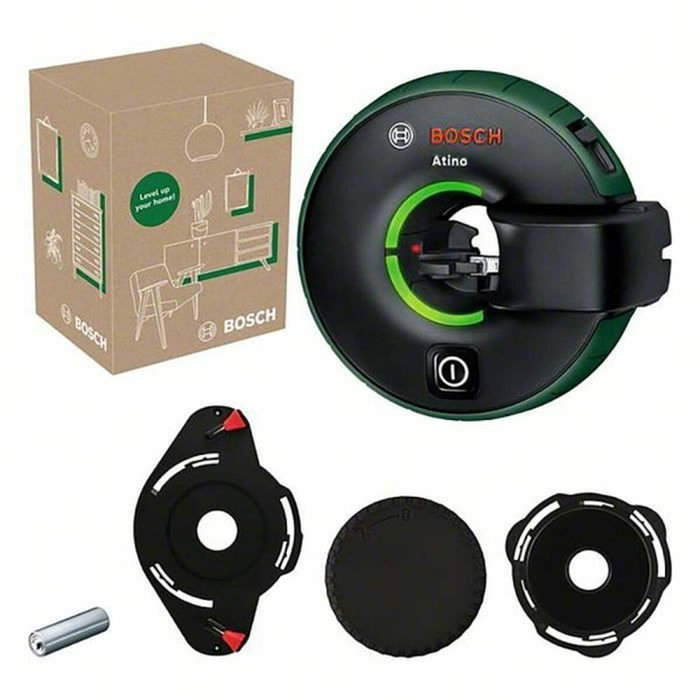 Bosch Atino Niveau laser ligne avec mètre ruban intégré Bosch Atino Niveau laser ligne avec mètre ruban intégré