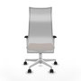 Piqueras y Crespo Chaise de Bureau Albacete Marron et Blanc