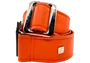 GETM Correa Guit/Bajo Fly Orange Getm - Sangle Guitare Basse Polipiel Nylon Longueur 165 cm Orange