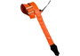 GETM Correa Guit/Bajo Fly Orange Getm - Sangle Guitare Basse Polipiel Nylon Longueur 165 cm Orange