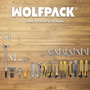 WOLFPACK LINEA PROFESIONAL Lames de cutter 18 mm en acier SK5 (Étui de 10 pièces)