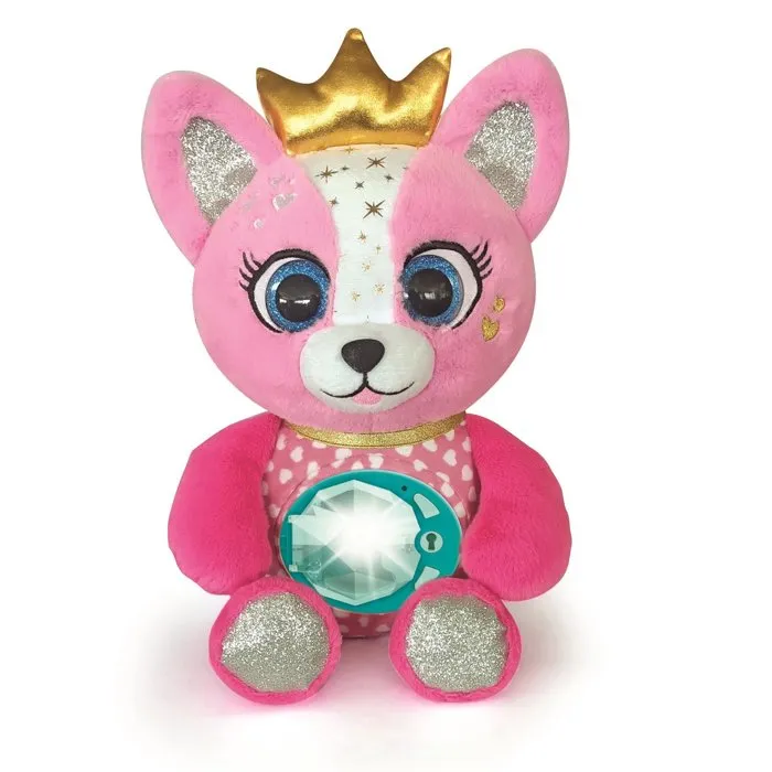 Clementoni Emy - Ma peluche à secrets rose