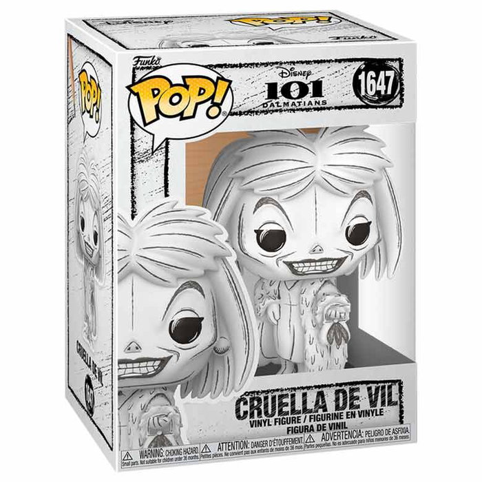 Funko Disney POP! Sketched Cruella De Vil
