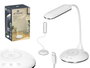 Giftdecor Lampe Flexo avec Chargeur USB Blanc Plastique 25x30x12 cm (Set de 6)