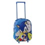 Cerdá Sac à dos trolley 3D Sonic bleu