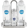 Alessi Service de Condiments 5070 en Verre et Acier Inoxydable 18/10