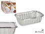 KINVARA Set de 6 plateaux creux en aluminium Plata