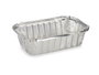KINVARA Set de 6 plateaux creux en aluminium Plata