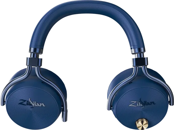 Zildjian Alchem-E Perfect Tune Over Ear Casque sans fil Bluetooth avec ANC, bleu, 45h autonomie, USB-C